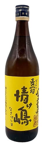 麦冠 情け嶋　第3回 酒屋が選ぶ焼酎大賞　麦焼酎部門大賞受賞！